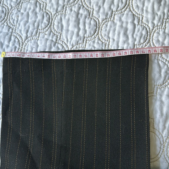 J Crew Black Wool Pinstripe Women’s Trousers - Picture 5 of 5